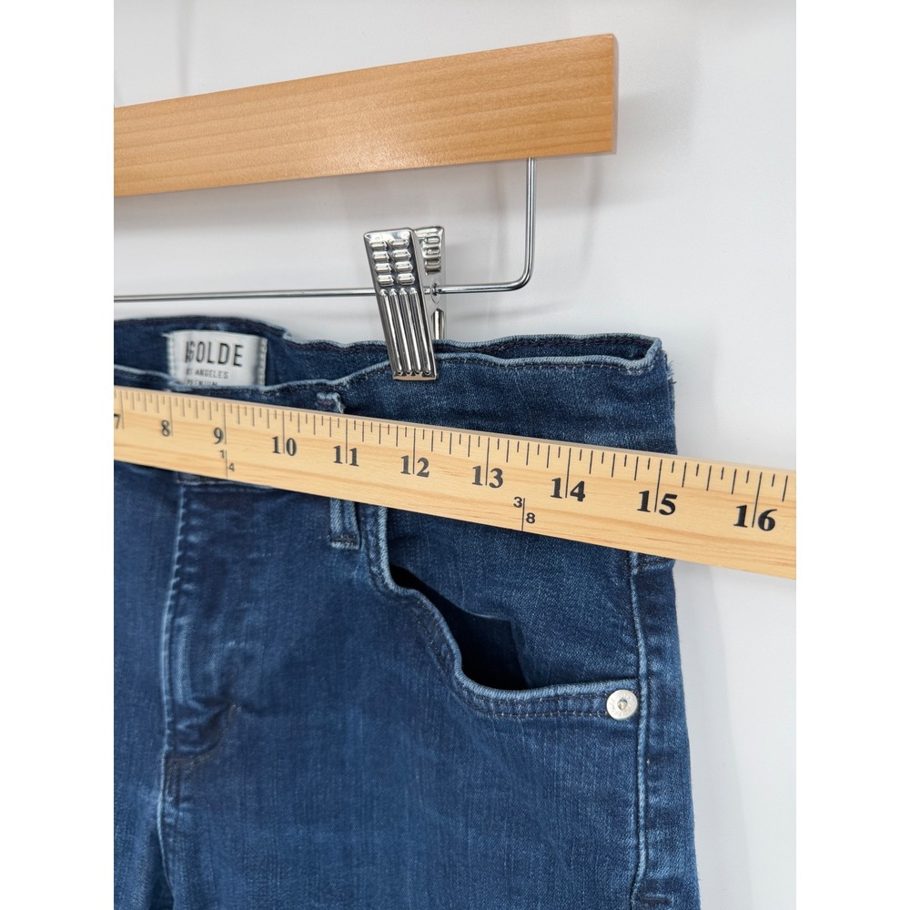 Agolde Los Angeles Premium Dark Wash Slim Tapered Jeans A018-835 Womens Size 29 - Picture 7 of 10